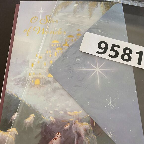 St Labre Indian School Silent Night O Star of Wonder Christmas Greetings Card - Picture 7 of 7